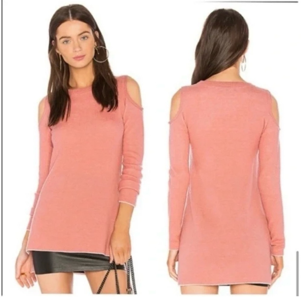 Alice + Olivia cold shoulder sweater